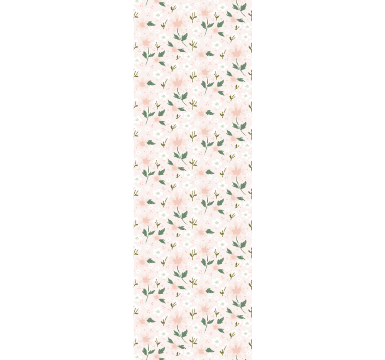 papel de parede flores delicadeza floral - TenStickers