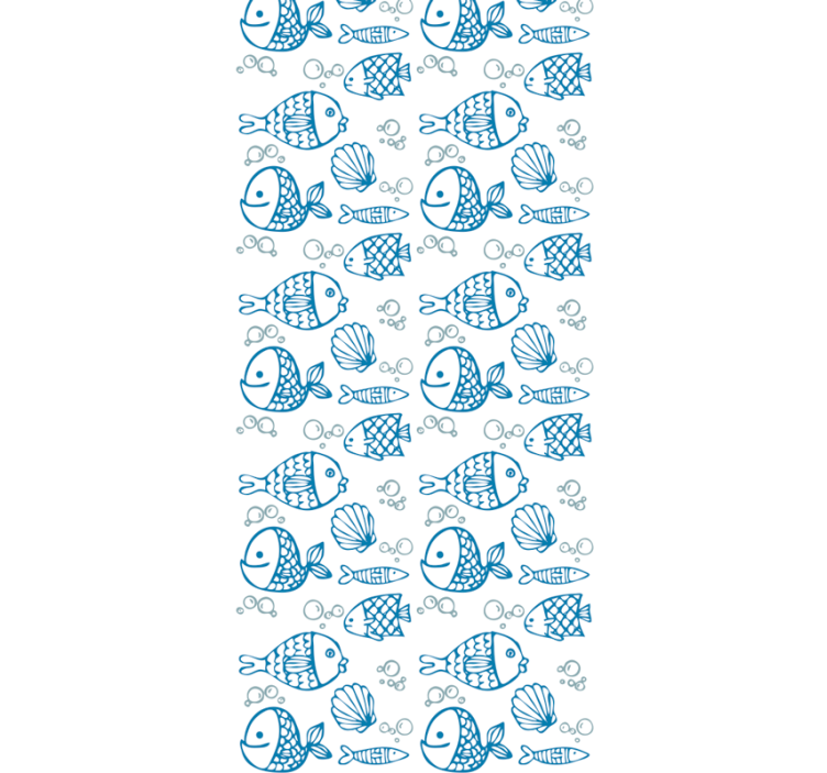 Papel de parede peixes amigos aquáticos - TenStickers