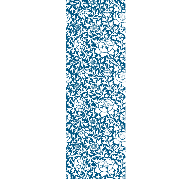 papel de parede floral motivo de elegância floral - TenStickers