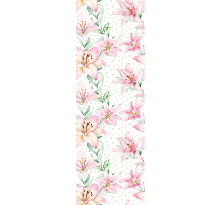 papel de parede floral Wilflowers botânicos aquarella - TenStickers