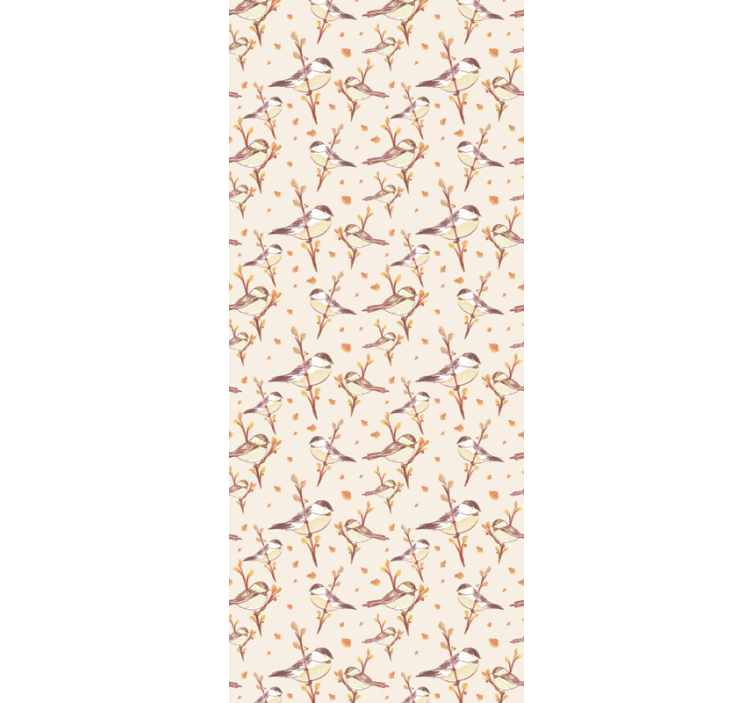 papel de parede flores motivo de graça floral - TenStickers