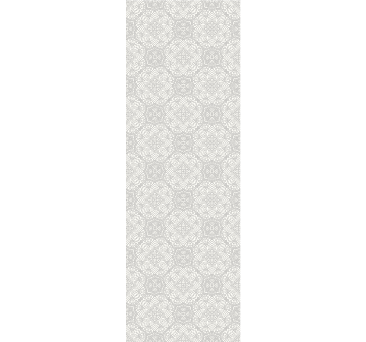 papel de parede ornamental florais intrincados - TenStickers