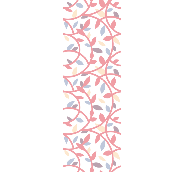 papel de parede ornamental vinhas entrelaçadas - TenStickers