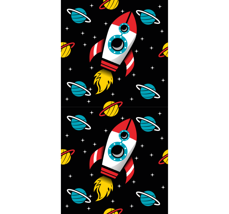 Papel de parede moderno Ao infinito e além - TenStickers