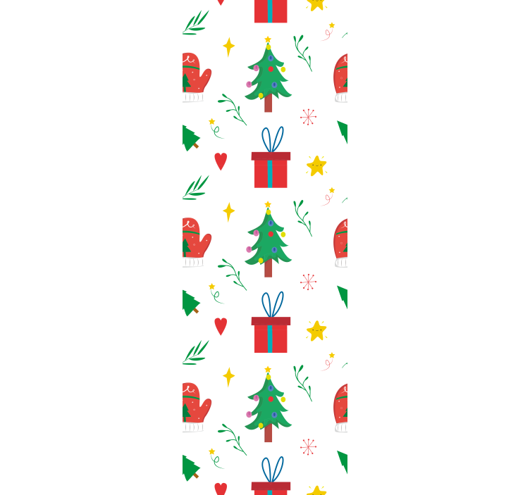Papel de parede Natal motivos de época festiva - TenStickers