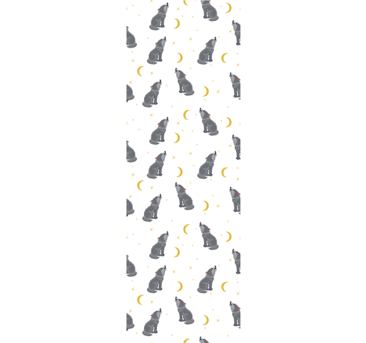 Papel de parede cães padrão celestial canino - TenStickers