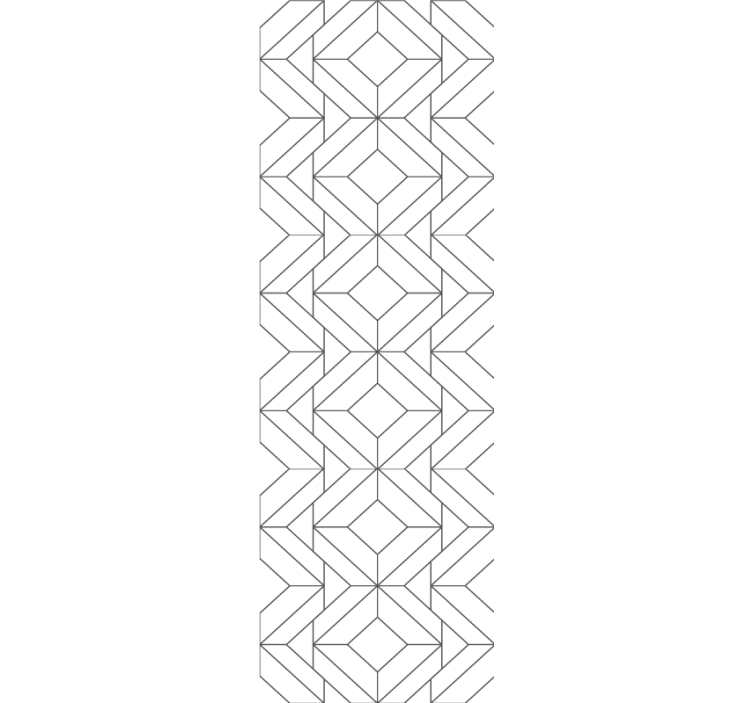 Papel de parede formas geométricas elementos modernos - TenStickers