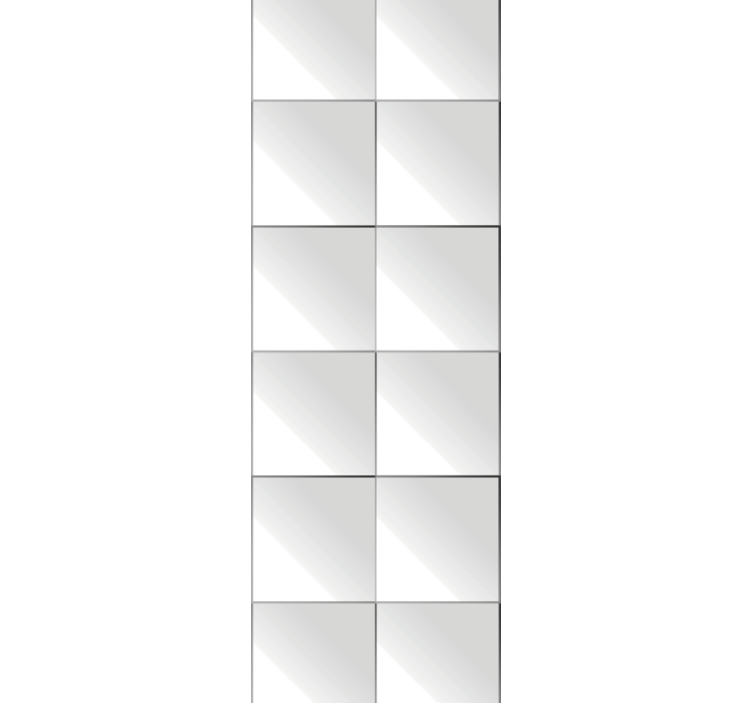 papel de parede azulejo padrão simples e limpo - TenStickers