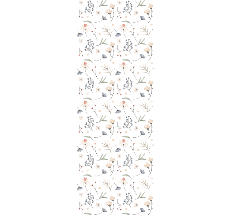 papel de parede flores arranjo floral delicado - TenStickers