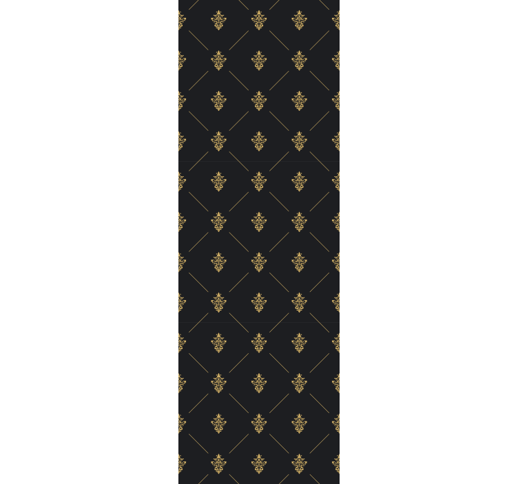 Papel de parede clássico toques barrocos graciosos - TenStickers