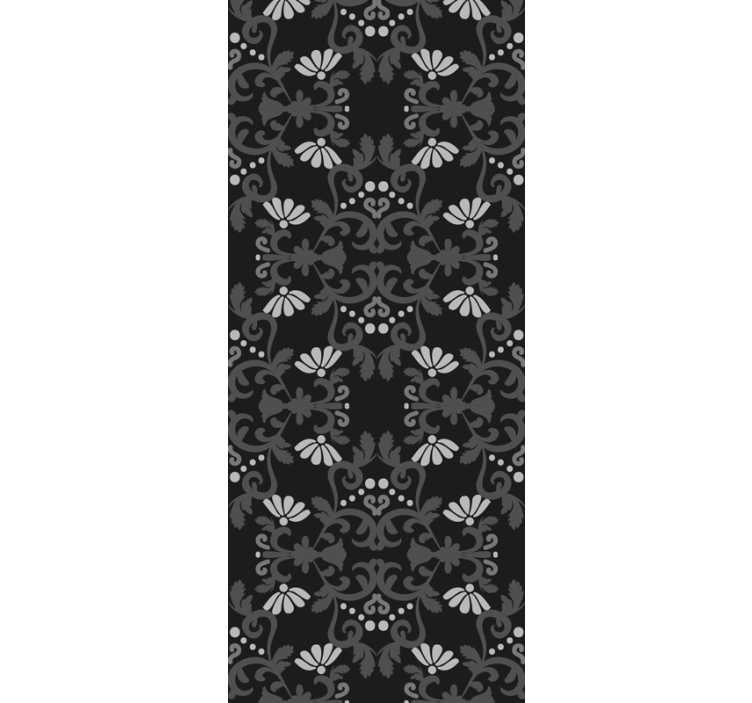 papel de parede floral graciosa exibição botânica - TenStickers