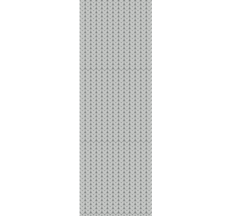 Papel de parede moderno Padrão vertical cinza minimalista - TenStickers