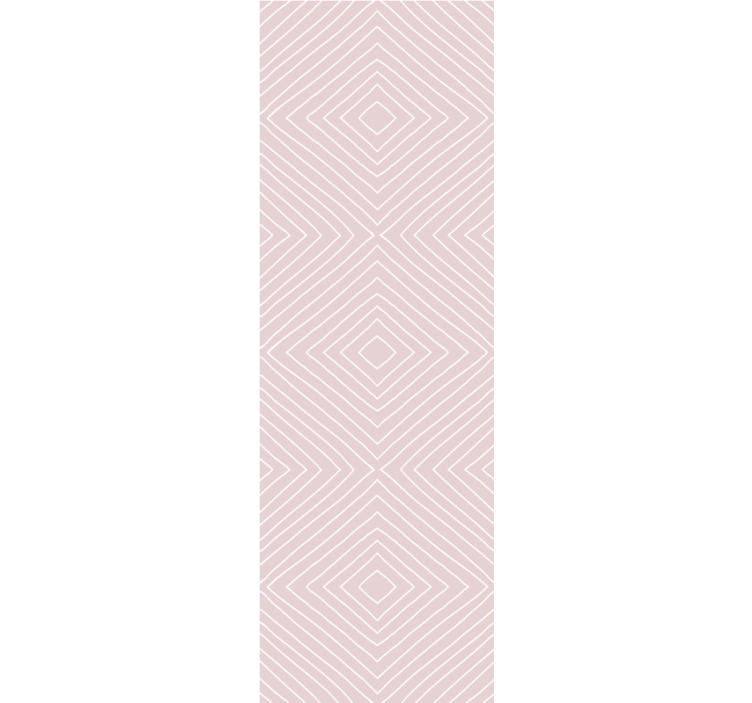papel de parede quadrados Padrão quadrado rosa minimalista - TenStickers
