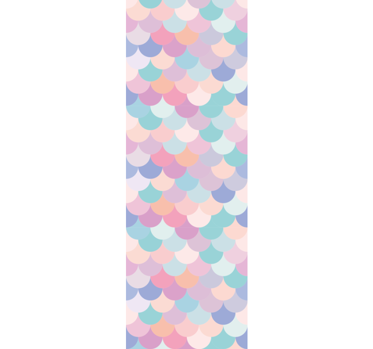 Papel de parede animais escalas com tons suaves - TenStickers