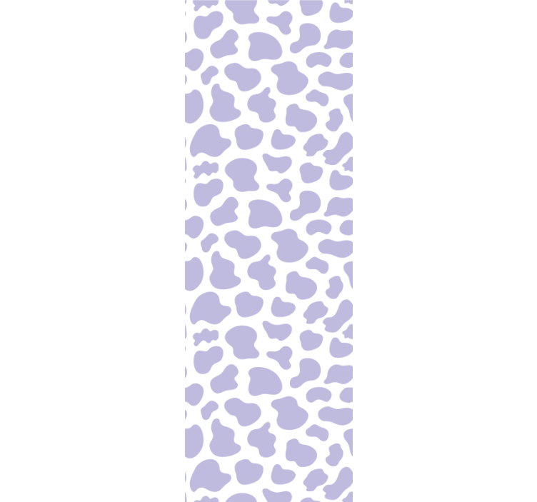 papel de parede leopardos manchas roxas - TenStickers