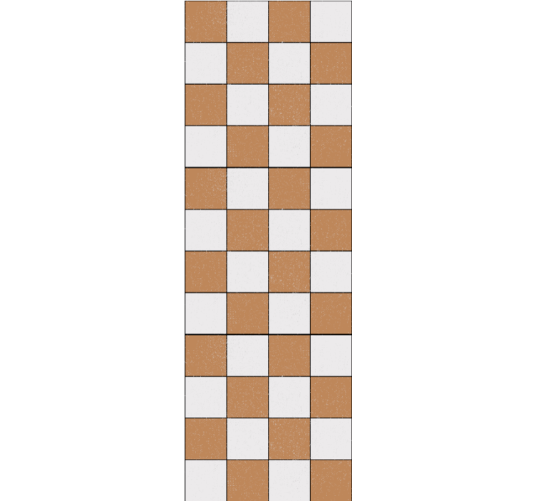 papel de parede azulejo design de padrão quadrado - TenStickers