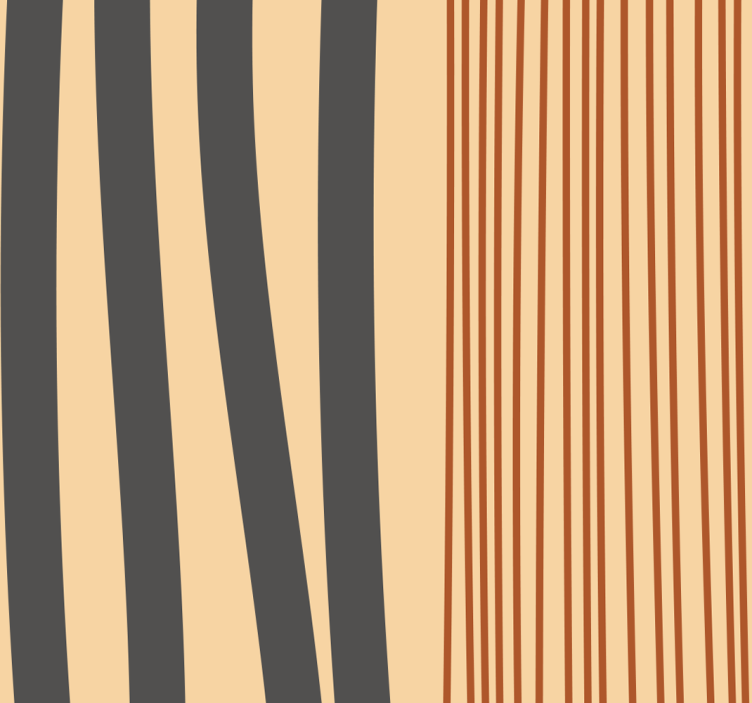 papel de parede para sala design de listras boho - TenStickers