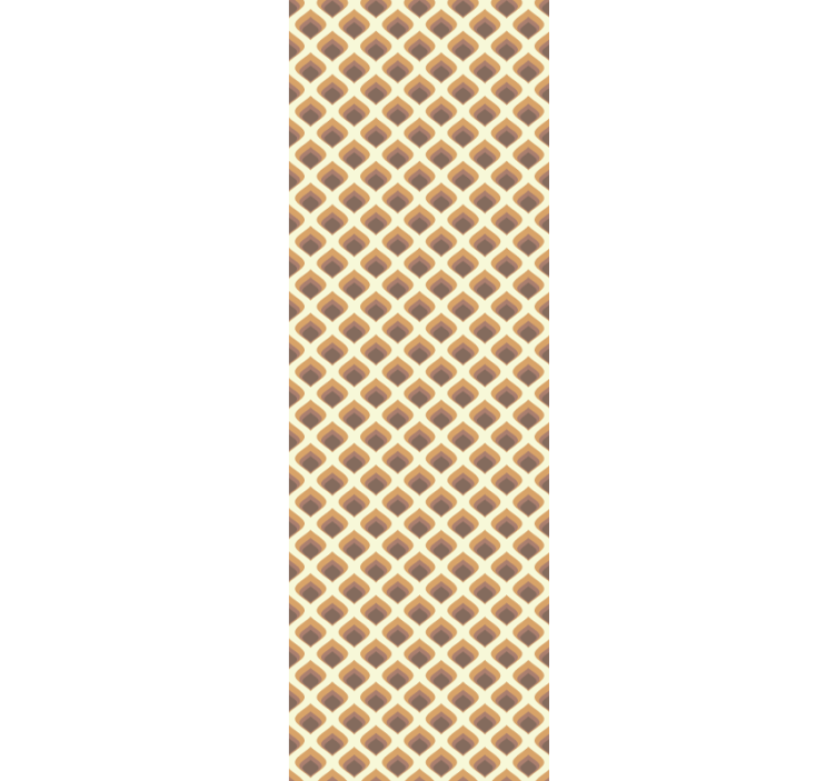 Papel de parede outros vintage pétalas anos 60 - TenStickers