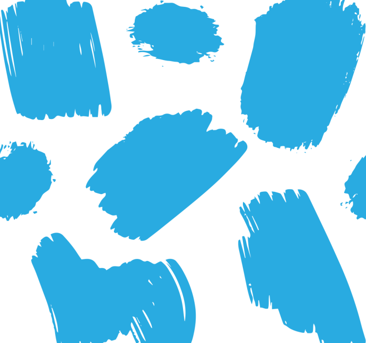 Papel de parede abstracto pinceladas abstratas - TenStickers