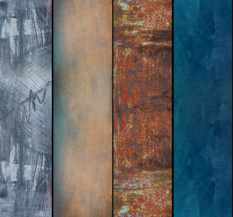 papel de parede abstracto Paisagem Invernal - TenStickers