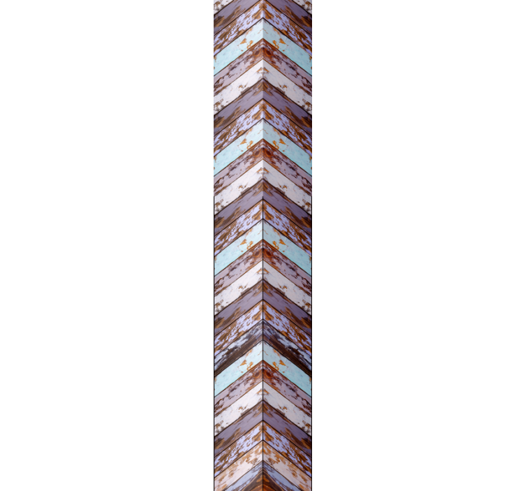 papel de parede madeira Abertura Escandinava - TenStickers