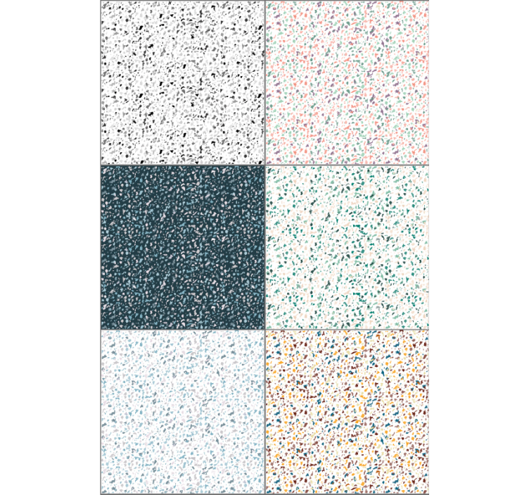 papel de parede para sala efeito de padrão geométrico - TenStickers