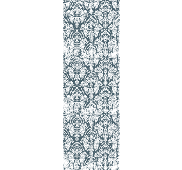 Papel de parede ornamental de flores vintage - TenStickers