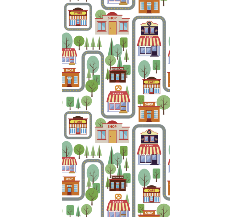 Papel de parede cidades e países paisagem urbana encantadora - TenStickers