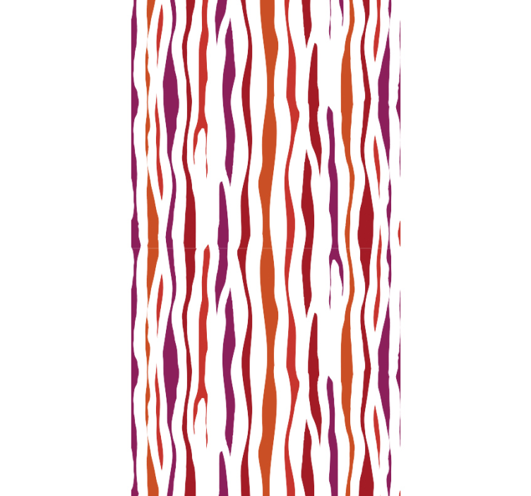 papel parede sala Listrado com tons diferentes - TenStickers