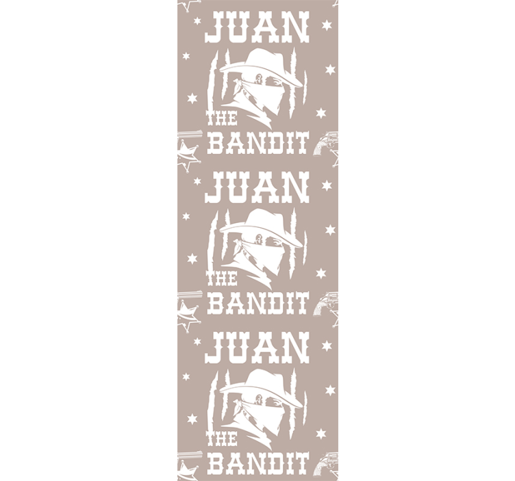 papel de parede quarto de bebé tema cowboy - TenStickers