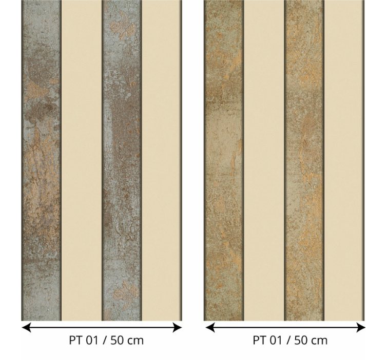 Papel de Parede listras Estilo do concreto - TenStickers