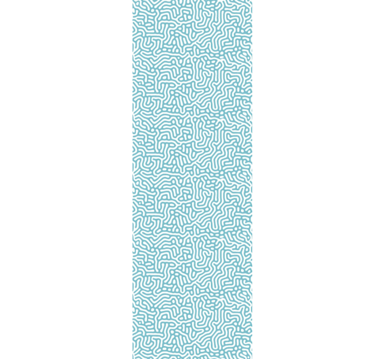 papel de parede floral Coral abstrato - TenStickers