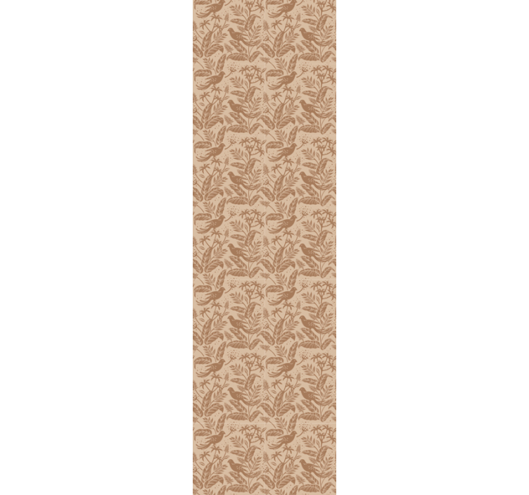 papel de parede floral encantamento botânico - TenStickers