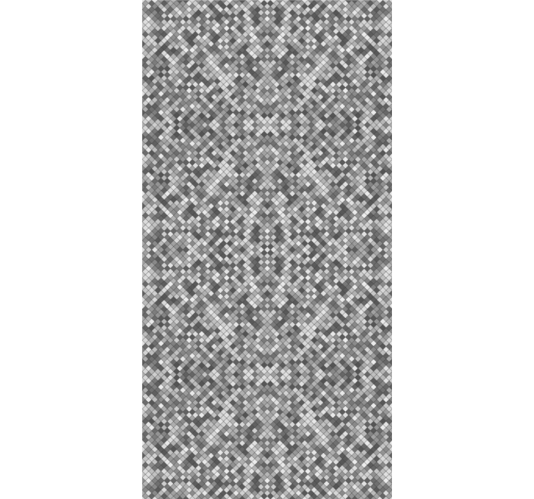 Papel de parede formas geométricas ilusão espinha de peixe - TenStickers