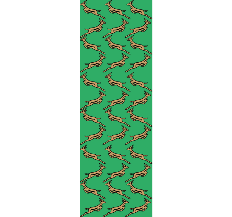 papel de parede animais gazelas correndo - TenStickers