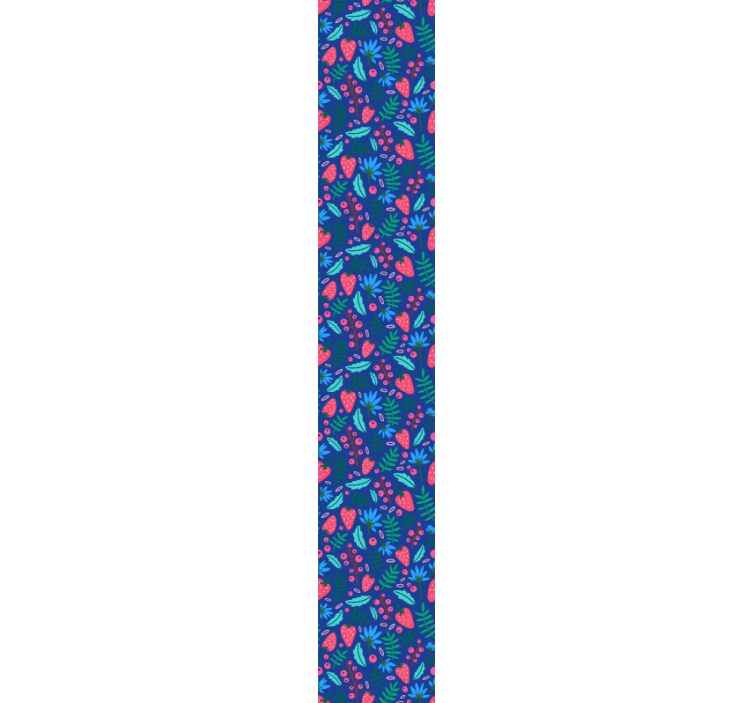 Papel de parede folhas padrões botânicos florais - TenStickers