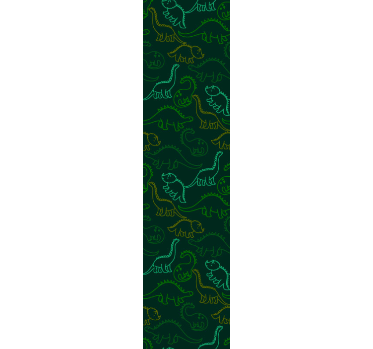 Papel de parede dinossauros rabiscos de dinossauros - TenStickers