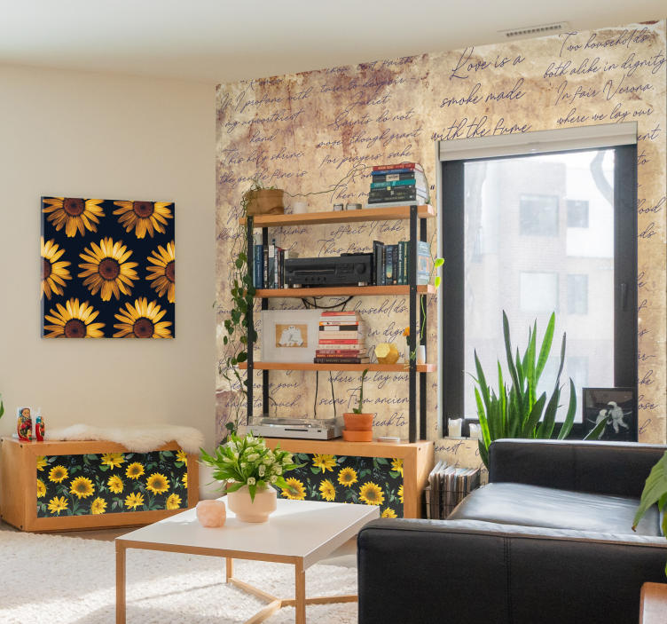 papel parede Versos de Amor (Romeu e Julieta) - TenStickers