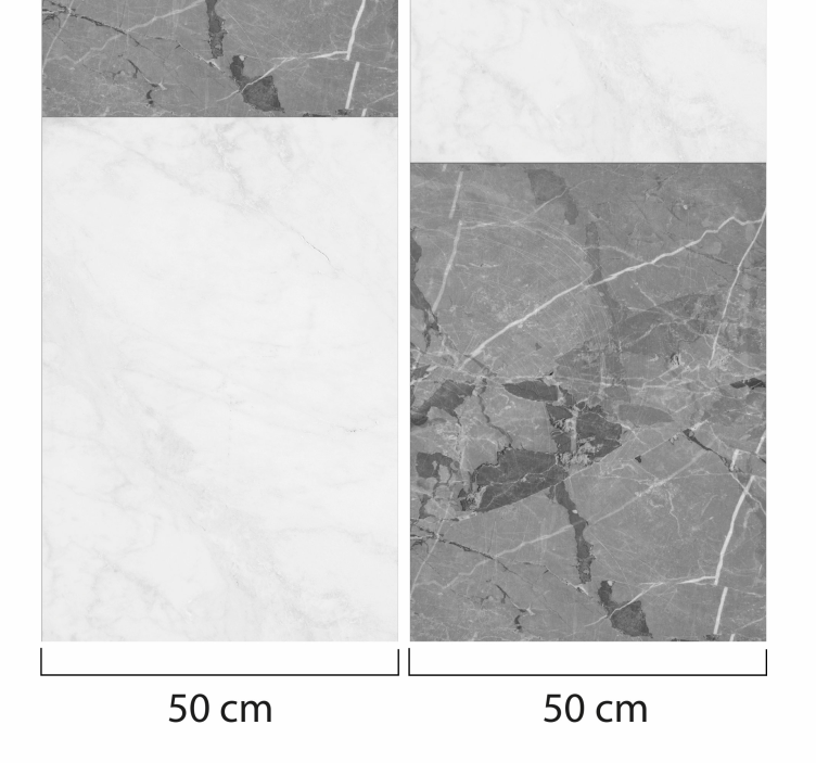 papel de parede betão Painéis de cimento - TenStickers