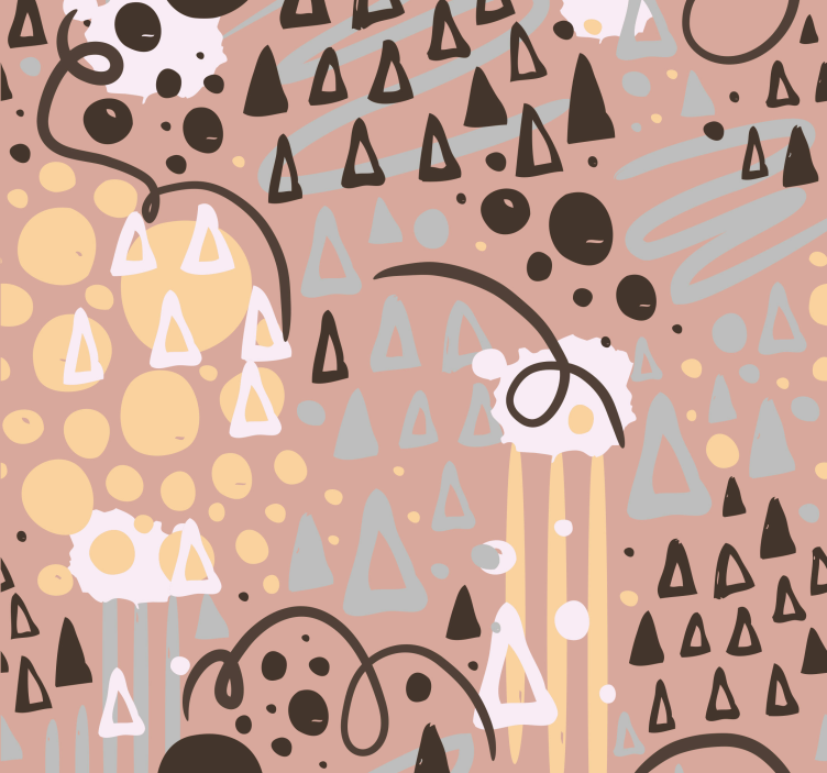 papel de parede infantil Marcadores e desenhos - TenStickers