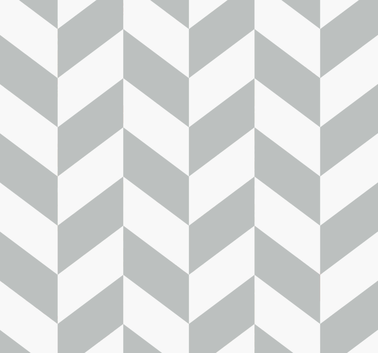 papel de parede formas geométricas setas chevron cinza - TenStickers