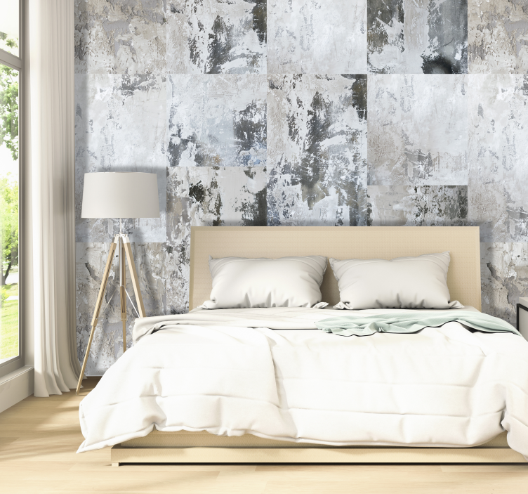 papel de parede abstracto Composição Escura - TenStickers