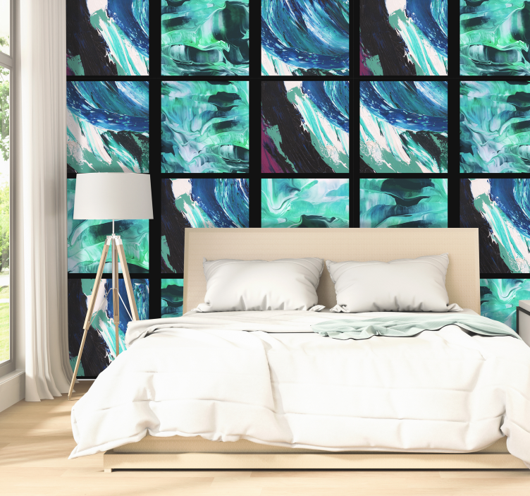 papel de parede abstracto Tesouro Açoriano - TenStickers