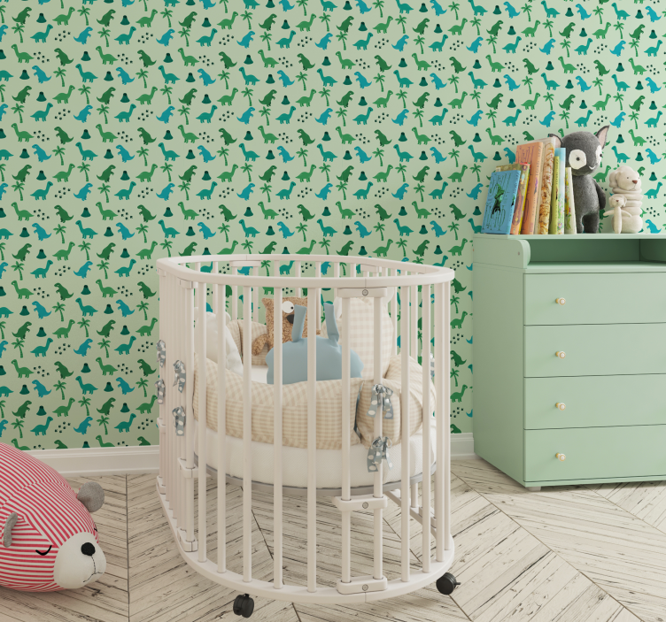 Papel de parede dinossauros motivos de dinossauros - TenStickers