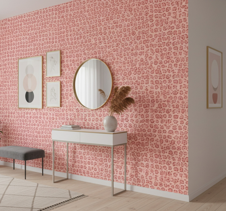 Papel de parede animais pontos de leopardo - TenStickers