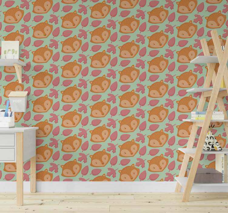 Papel de parede para quarto de bebé Esquilos - TenStickers