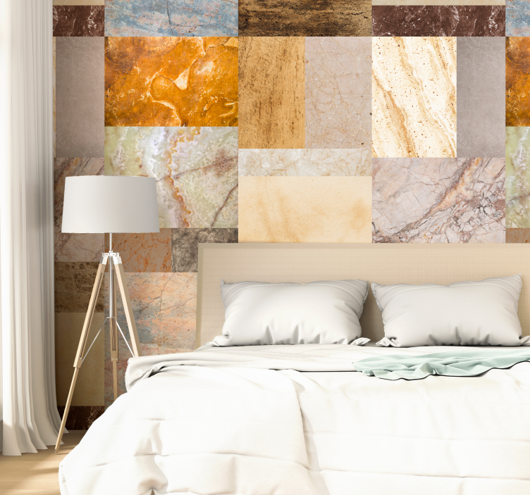 papel de parede mármore Elegância de Mármore - TenStickers