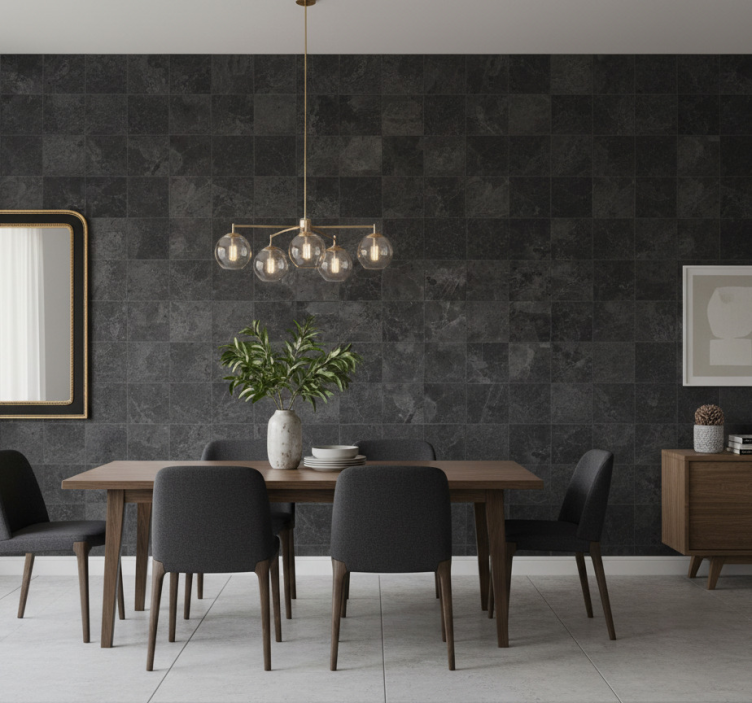 Papel de parede mármore superfície marmorizada - TenStickers