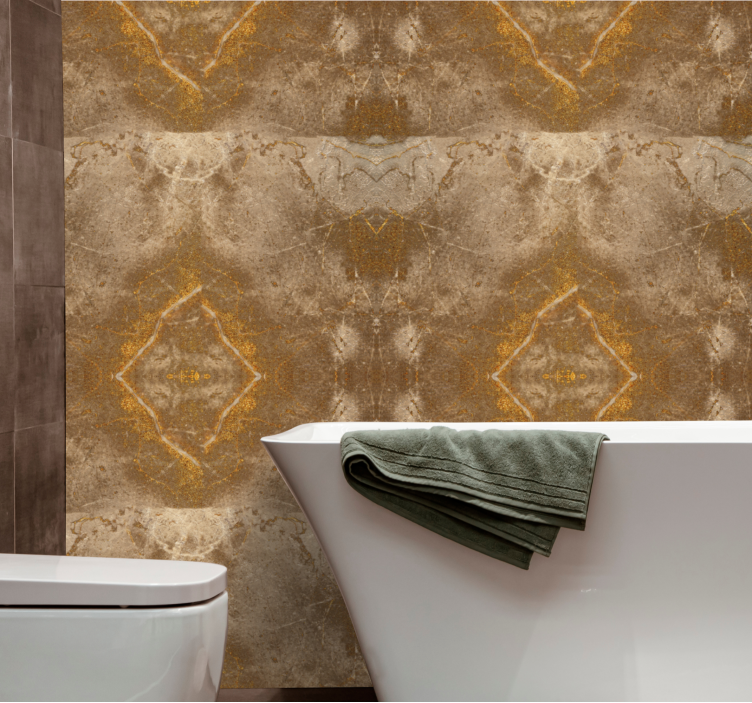 papel de parede mármore textura de pedra elegante - TenStickers