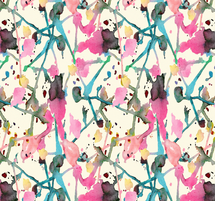 Papel de parede natureza botânicos abstratos - TenStickers